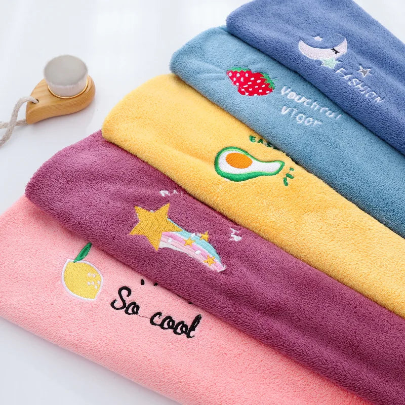 VitaDry™ Ultra-Absorbent Cute Microfiber Hair Towel